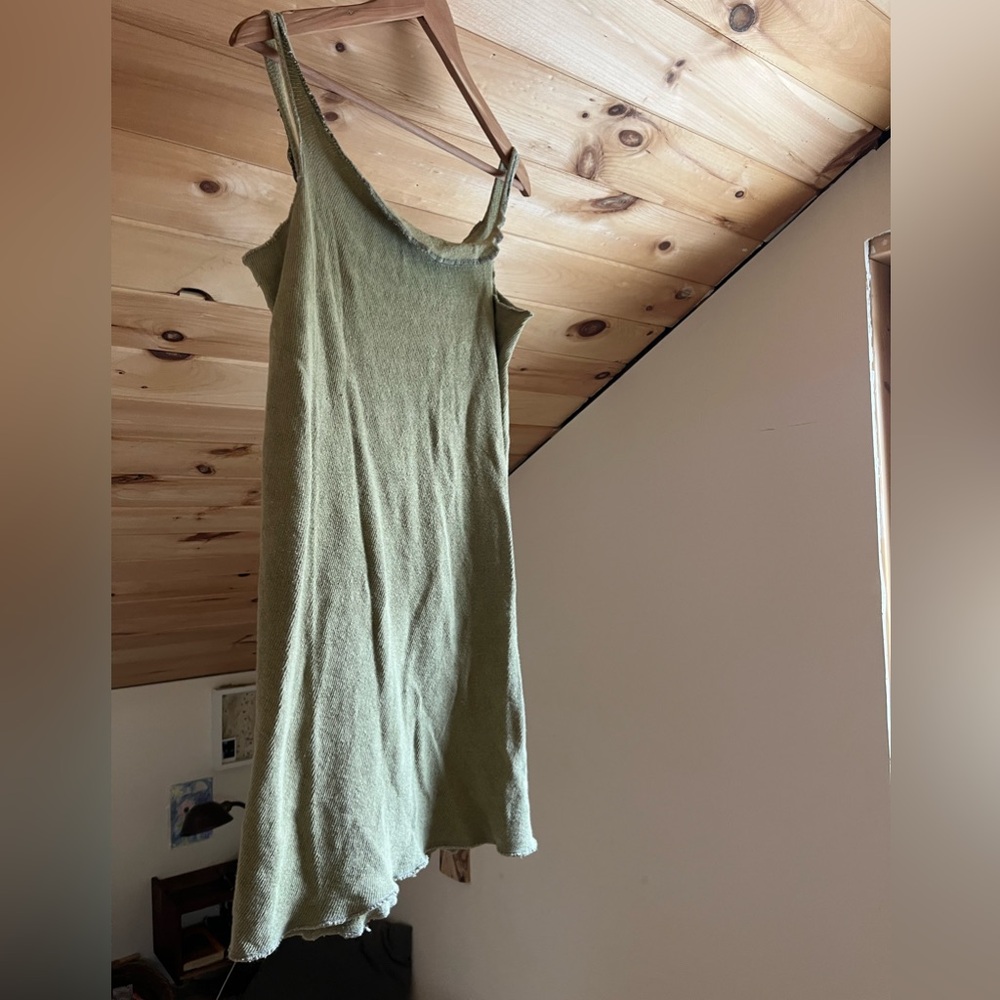 Light green dress